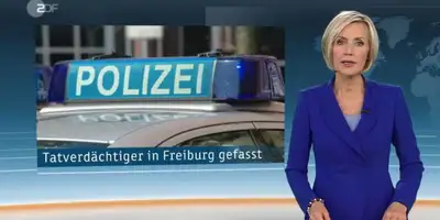 Nachrichten-Studio mit Live-Übertragung